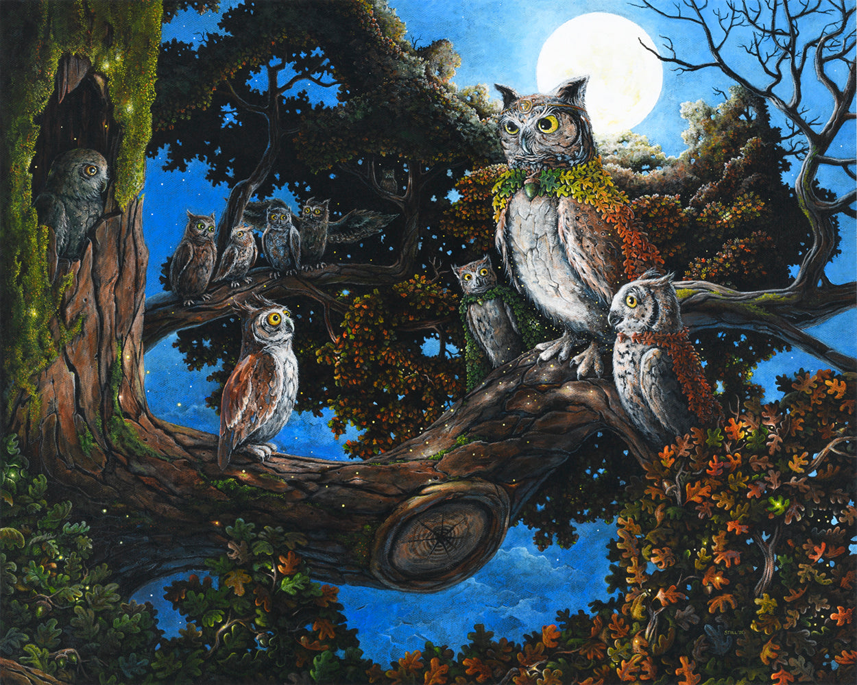 The Moon King - ORIGINAL PAINTING