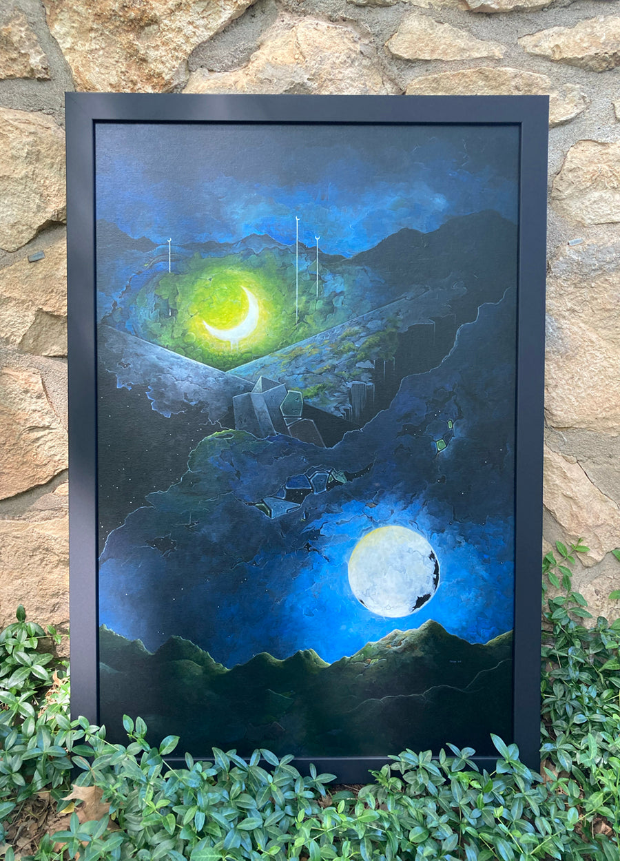 Pale Imitation - ORIGINAL PAINTING