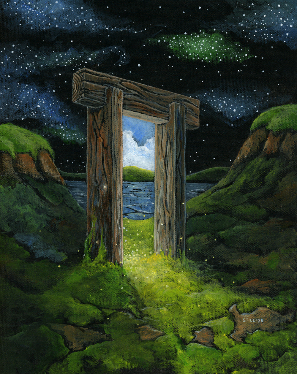 The Gate XX - ORIGINAL PAINTING