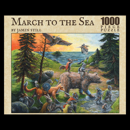 March to the Sea 1000 piece Jigsaw Puzzle