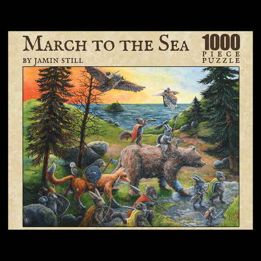 March to the Sea 1000 piece Jigsaw Puzzle