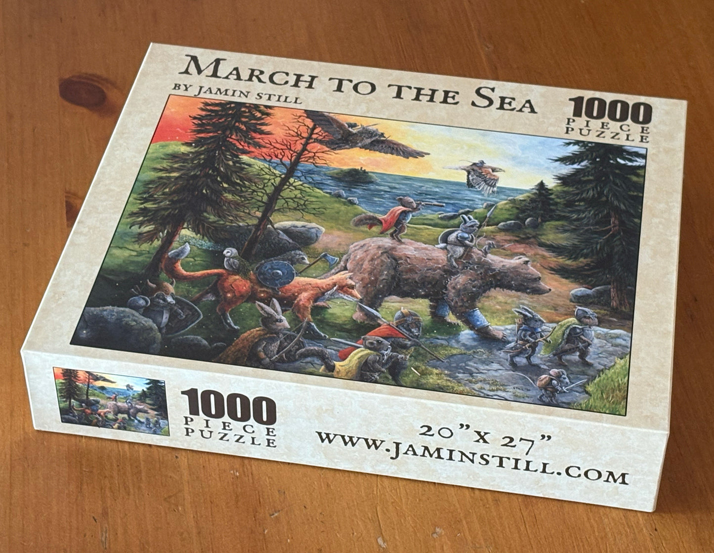 March to the Sea 1000 piece Jigsaw Puzzle
