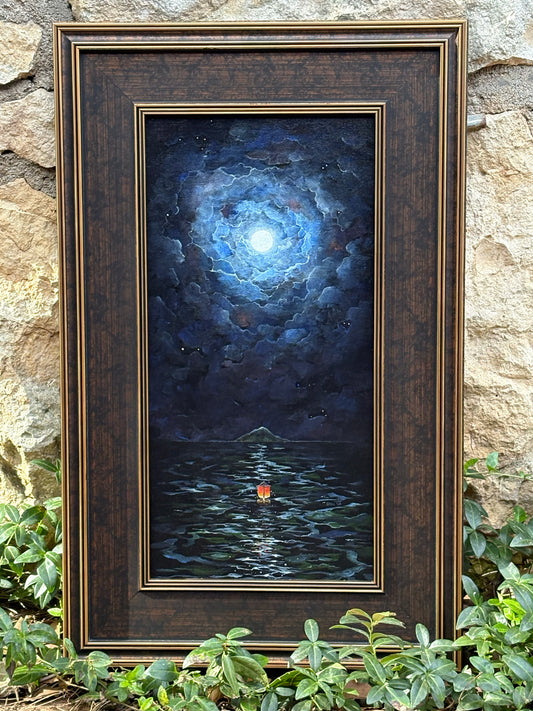 Moon Guide II - ORIGINAL PAINTING