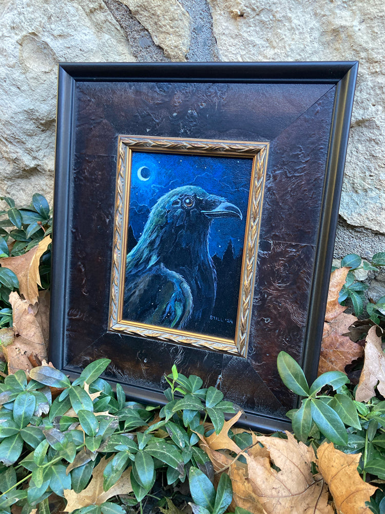 Night Raven II - ORIGINAL PAINTING