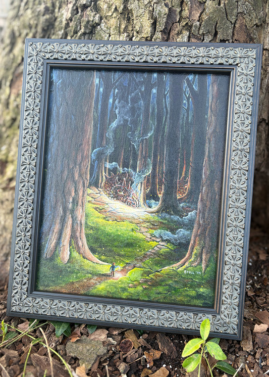 The Sleeping Wyrm - ORIGINAL PAINTING