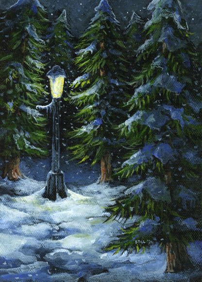 Through the Wardrobe - ORIGINAL PAINTING